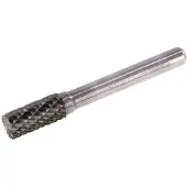 Tameson 8mm Hardmetalen Freesstift (Zya-S Vorm B Cilinder Met Spievertanding)