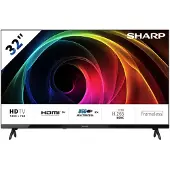 Sharp TV LED 32" HD Ready Zwart met Hotel TV Modus - 3 HDMI, 2 USB