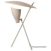 Warm Nordic Tafellampe , Silhouette, Beige, Woonkamer, Metaal, Designer