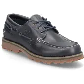 Timberland Kids Nautische schoenen van leer Authentic marineblauw (39), Plat, Veters, Casual, kinderkleding TB0A2K8QEP81
