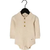 Baje Studio Baby Rompers Zalain - Creme - Maat 62