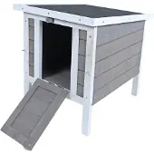 Boon Nachthok Bouwp. Grijs/Wit 42X52X48Cm