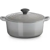 Le Creuset Tradition Stoof-/Braadpan Rond 24cm Lichtgrijs