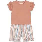 Dirkje Meisjes Kledingset - Light pink