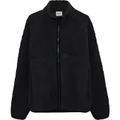 Halo Fleece jas zwart