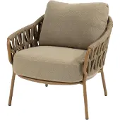 4Seasons Biarritz dining tuinstoel barstoel touw/aluminium