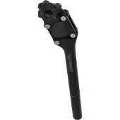 Ergotec tige de selle Springy SP-705N 316 x 350 mm aluminium noir