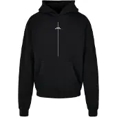 Merchcode Sweatshirt 'Think Different' zwart / wit