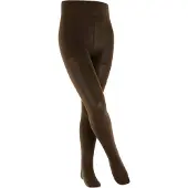Falke Family dun eenkleurig katoen panty kinderen bruin - maat 80-92