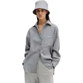 Marc O'Polo Blouse lichtgrijs / donkergrijs