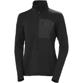 Helly Hansen Versalite 1/2 Zip, fleecetrui, dames, zwart