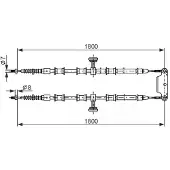Bosch 1 987 482 291 Handremkabel