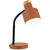 Orion Bureaulamp Gili, rood, Woon-/ Eetkamer, metaal, Modern, bureaulamp
