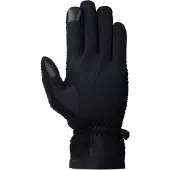 Trespass Volwassen uniseks Ainslee Sherpa Fleece Handschoenen (Zwart)