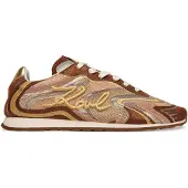 Karl Lagerfeld Sneakers laag beige / bruin / oudroze / wit