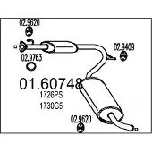 MTS Einddemper 01.60748