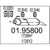 MTS Einddemper 01.95800