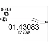 MTS 01.43083 Voorpijp