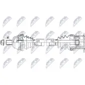 NTY NPW-WW-204 Aandrijfas