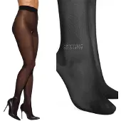 Obsessive - Norless Sexy Panty Open Kruis - Zwart