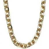 Panduro Schakelketting - 100 cm - goudkleurig