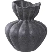 Ebuy24 Vaas Nova | keramiek zwart 17.200000762939453x17.200000762939453x19.399999618530273 cm vazen | NADUVI