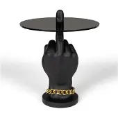 Bold Monkey Fother Mucker Bijzettafel Zwart