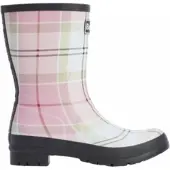 Barbour Regenlaars Women Banbury Mid Wellington Cherry Blossom Tartan-Schoenmaat 37