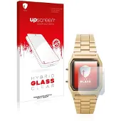 Upscreen - Screenprotector voor Casio AQ-230GA - Folie Beschermfolie Beschermglas transparant