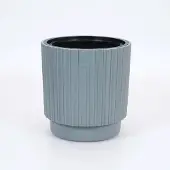 Vita bloempot Mika Cyli 30 grijs
