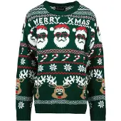 Cars kersttrui groen Jongens Acryl Ronde hals All over print - maat 128
