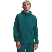 Under Armour Vibe Woven Windbreaker Donkergroen Zwart