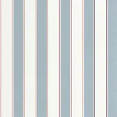 Caselio Line Up behang Classic Lines Blauw/Wit/Rood LNP 106736000