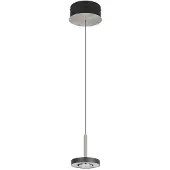 Trio Select , Hanglamp Guano nikkel/zwart mat 8 watt