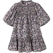 Name it Jurk lichtblauw / groen / lila / zwart