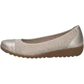 Caprice 9-22123-46-199 Ballerina's | Maat 38 Dames Taupe