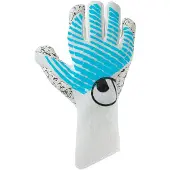 Uhlsport FM Cybertec Supergrip+ HN Keepershandschoenen Wit Felblauw Zwart