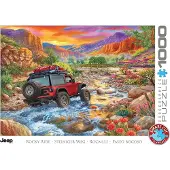 Eurographics Jeep - Rocky Ride by C.Bigelow Puzzel (1000 stukjes)