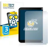 BROTECT Screenprotector 3 Stuks voor Microsoft Surface Duo 2 (Extern Beeldscherm) Beschermglas transparant