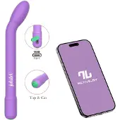 Adalet Gently - App-gestuurde G-punt- en prostaatvibrator (paars)