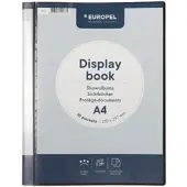 Europel Showalbum Frontview A4 10 Tassen Zwart
