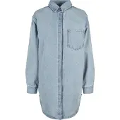 Urban Classics Blousejurk blauw denim