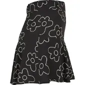 Urban Classics Rok zwart / wit