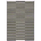 Home Collection Vloerkleed Velours Panel 160 x 230 cm