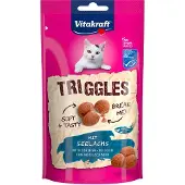 Vitakraft Triggles - Kattensnack - Koolvis - 12 x 40 g