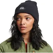Superdry klassieke gebreide muts voor dames