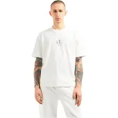 Armani Exchange Shirt taupe / offwhite