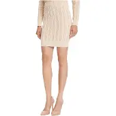 GUESS Knielange rok met ribboorden, model 'GISELLE'
