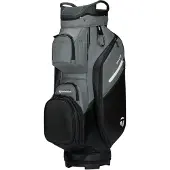 TaylorMade DeLuxe Cartbag 2026 - Zwart Grijs