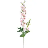 Easyplants | Kunstbloem Delphinium 79 cm lichtroze | Zijde | Nepbloemen | lichtroze | Onderhoudsvrij | Kant-en-klaar